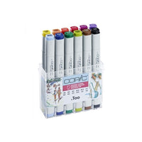 Flumastri COPIC Classic Summer Colours - set 12 kom