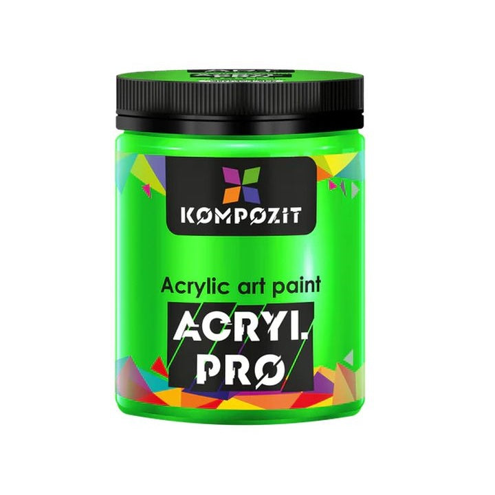 Fluorescenčna akrilna barva ACRYL PRO ART Composite 430 ml | različni odtenki – pogled 2