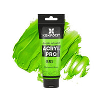 Fluorescenčna akrilna barva ACRYL PRO ART Composite 75 ml | različni odtenki – pogled 3