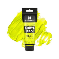 Fluorescenčna akrilna barva ACRYL PRO ART Composite 75 ml | različni odtenki – pogled 4