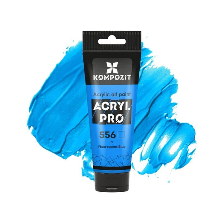 Fluorescenčna akrilna barva ACRYL PRO ART Composite 75 ml | različni odtenki – pogled 7