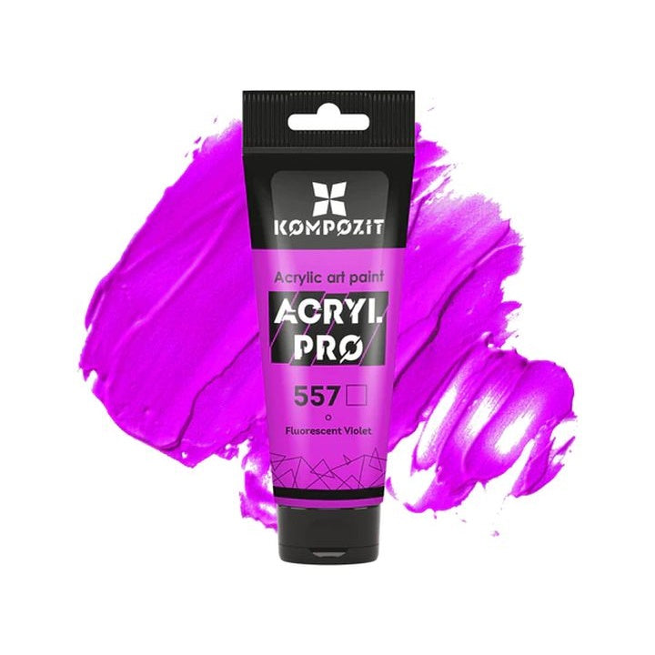 Fluorescenčna akrilna barva ACRYL PRO ART Composite 75 ml | različni odtenki – pogled 8