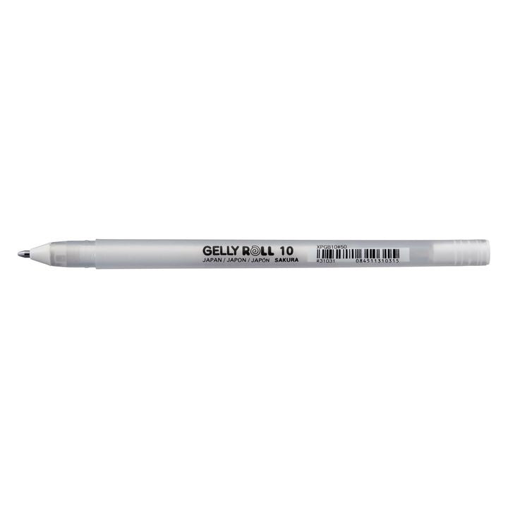 Gel pisala Sakura Gelly Roll beli odtenki | različne debeline – pogled 5