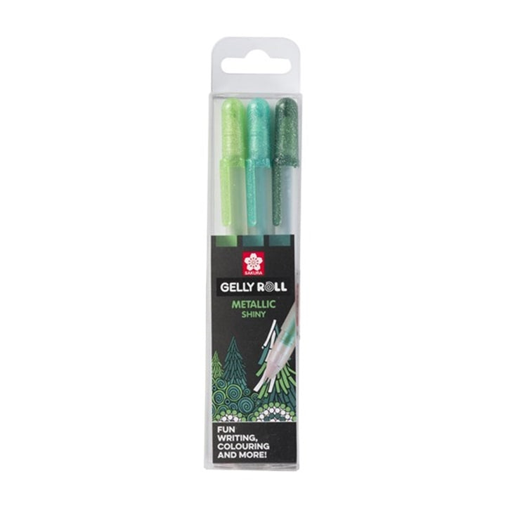 Gelna pisala Sakura Gelly Roll METALLIC - 3 kosi | različni kompleti – pogled 3