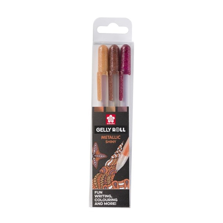 Gelna pisala Sakura Gelly Roll METALLIC - 3 kosi | različni kompleti – pogled 5
