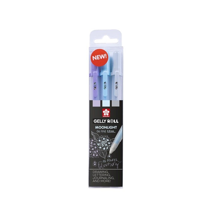 Gelna pisala Sakura Gelly Roll MOONLIGHT - 3 kosi | različni kompleti – pogled 2