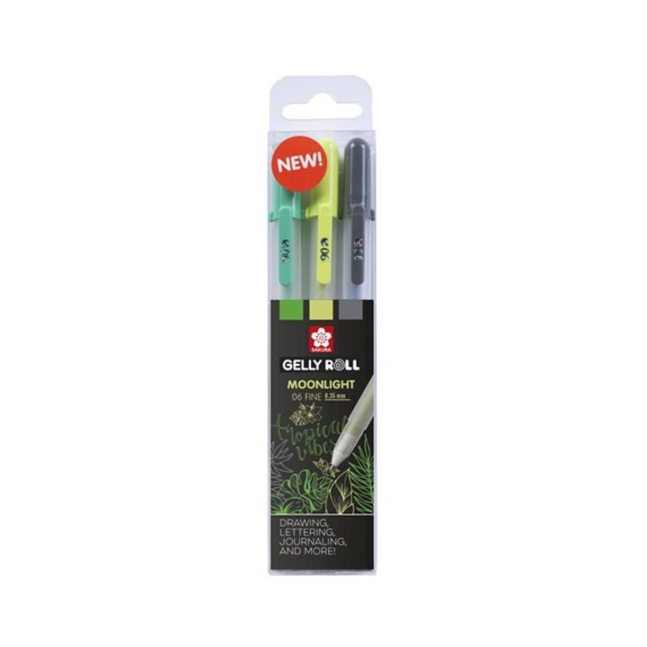 Gelna pisala Sakura Gelly Roll MOONLIGHT - 3 kosi | različni kompleti – pogled 3
