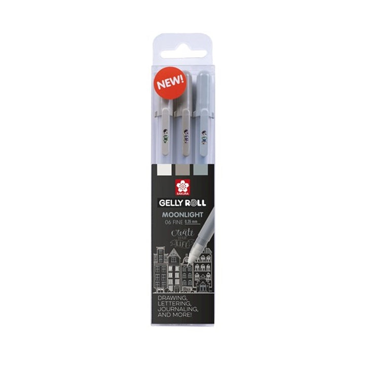 Gelna pisala Sakura Gelly Roll MOONLIGHT - 3 kosi | različni kompleti – pogled 4