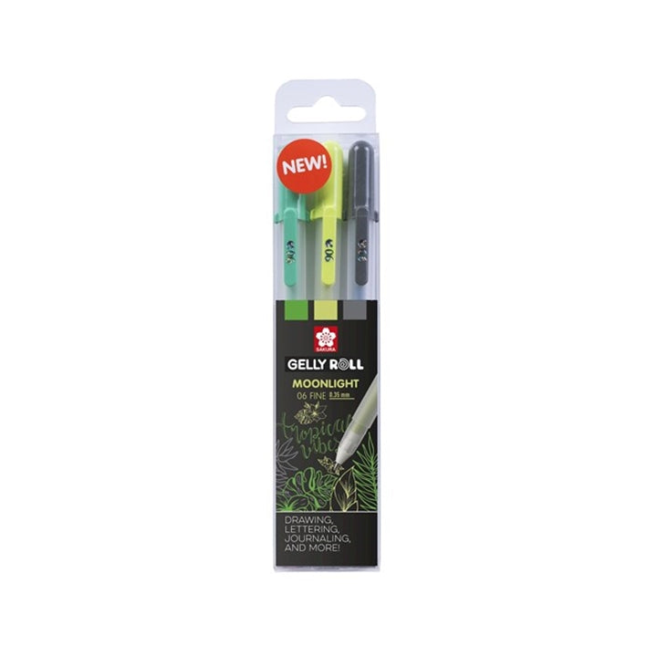 Gelna pisala Sakura Gelly Roll MOONLIGHT - 3 kosi | različni kompleti – pogled 5