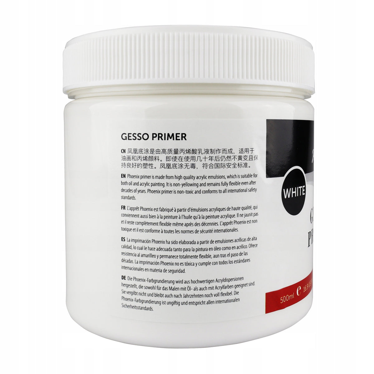 Gesso primer Phoenix – bel, 500 ml
