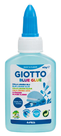 GIOTTO Blue Glue tekoče modro lepilo z natančno konico 40 ml