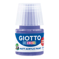 Giotto Decor akrilna barva mat 25 ml – vijolična