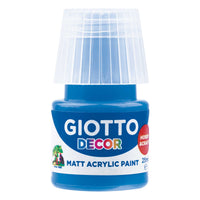 Giotto Decor akrilna barva mat 25 ml – kobaltno modra