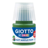 Giotto Decor akrilna barva mat 25 ml – gozdno zelena
