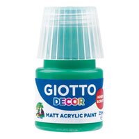 Giotto Decor akrilna barva mat 25 ml – smaragdno zelena
