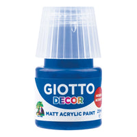 Giotto Decor akrilna barva mat 25 ml – ultramarin modra
