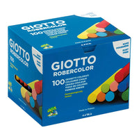 giotto robercolor brezprašne krede 100 kos – barvna
