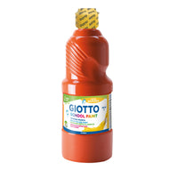 GIOTTO School Paint pralna tempera barva 500 ml – rdeča