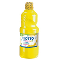 GIOTTO School Paint pralna tempera barva 500 ml – rumena