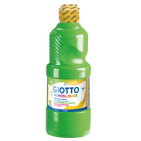 GIOTTO School Paint pralna tempera barva 500 ml – travnato zelena