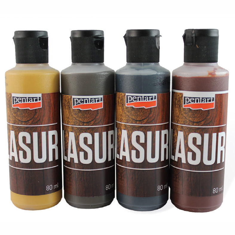 Glazura za les - 80 ml | različne barve – pogled 5