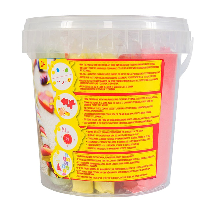 Glina za izdelavo krede v vedru 10 x 110 g – pogled 2