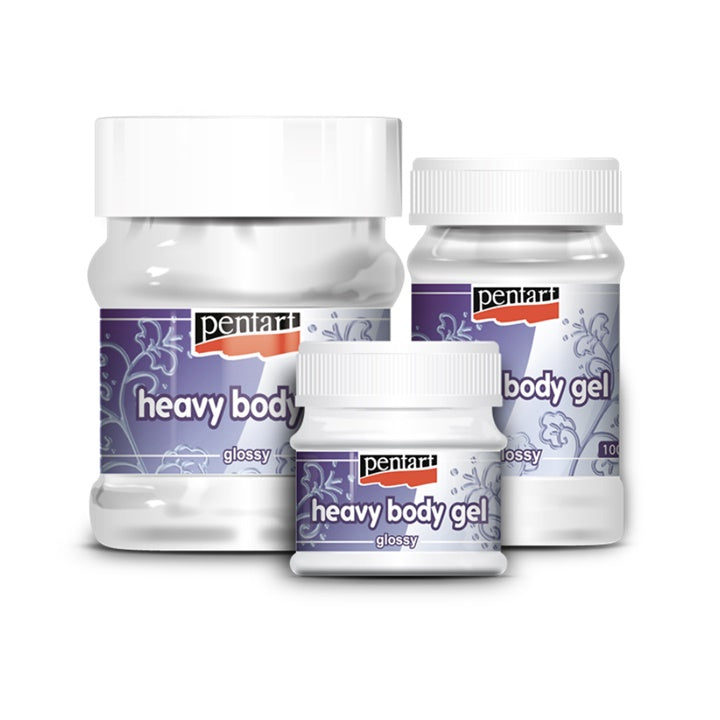 Glossy gel srednje Pentart heavy body  | različne količine