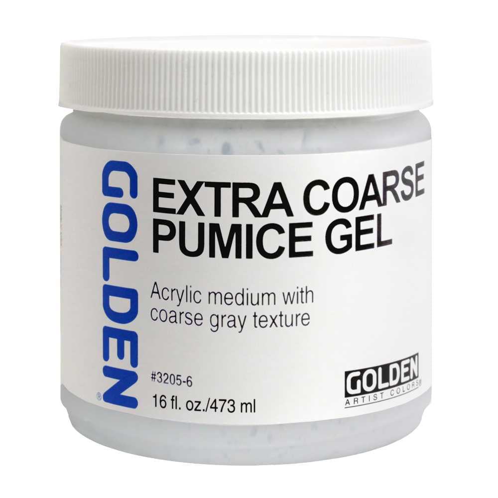GOLDEN Extra Coarse Pumice Gel izjemno grob akrilni gel s plovcem
