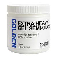 GOLDEN Extra Heavy Gel Semi-Gloss izjemno gost akrilni gel polsijajen