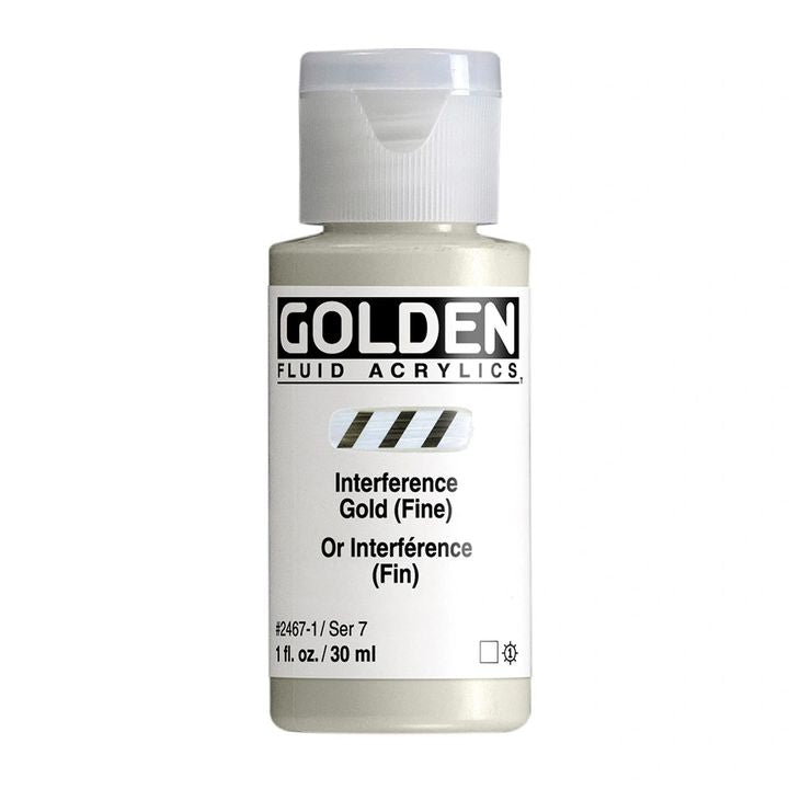 GOLDEN Fluid Interference Akrilna barva 30 ml | Različne barve – pogled 3