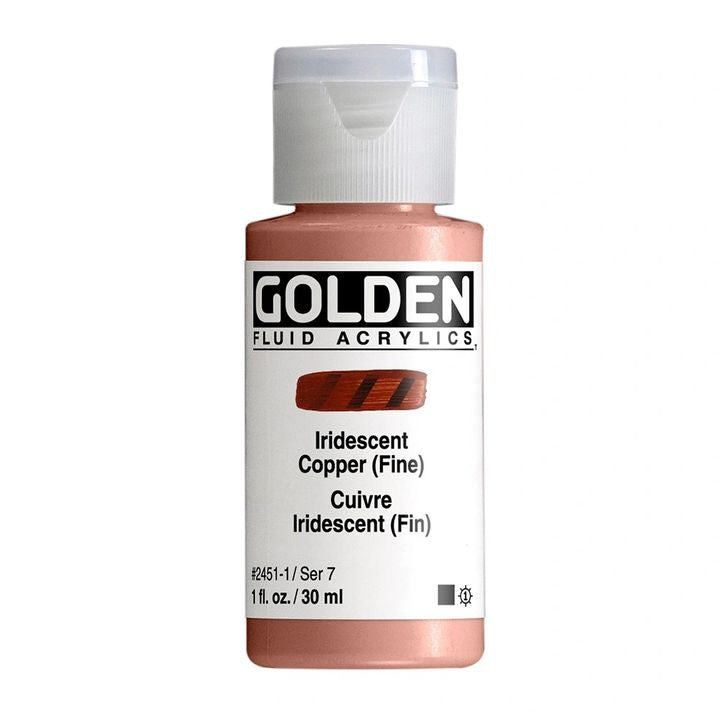 GOLDEN Fluidna akrilna barva z iridescentnim leskom 30 ml | Različne barve – pogled 3