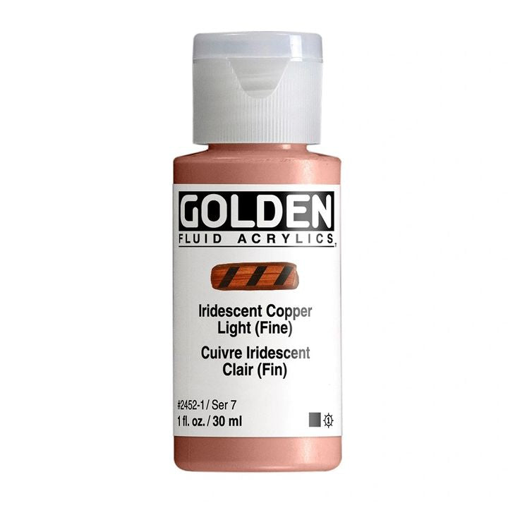GOLDEN Fluidna akrilna barva z iridescentnim leskom 30 ml | Različne barve – pogled 4