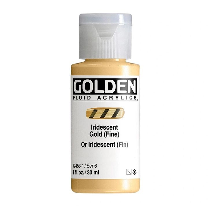 GOLDEN Fluidna akrilna barva z iridescentnim leskom 30 ml | Različne barve – pogled 5