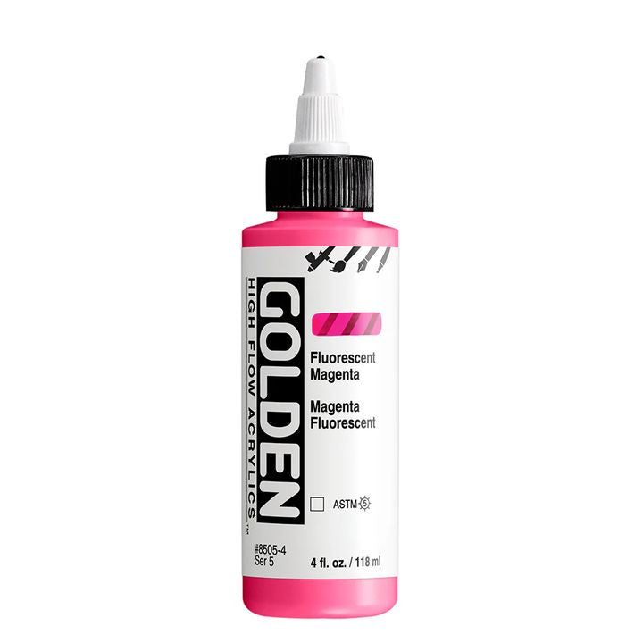 GOLDEN Fluorescentna akrilna barva High Flow 118 ml | Različni odtenki – pogled 3