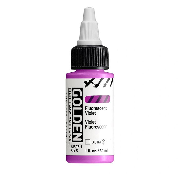 GOLDEN Fluorescentna akrilna barva z visokim pretokom 30 ml | Različni odtenki – pogled 4