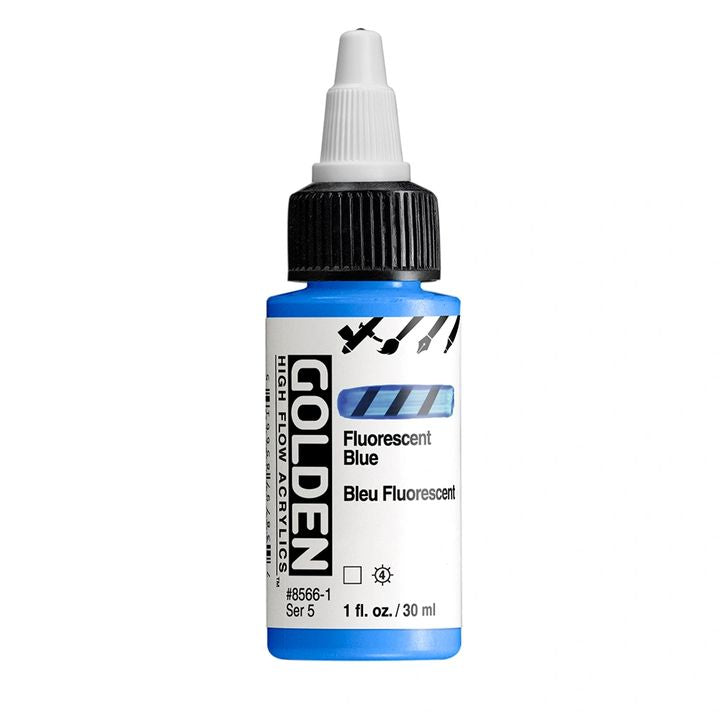 GOLDEN Fluorescentna akrilna barva z visokim pretokom 30 ml | Različni odtenki – pogled 5
