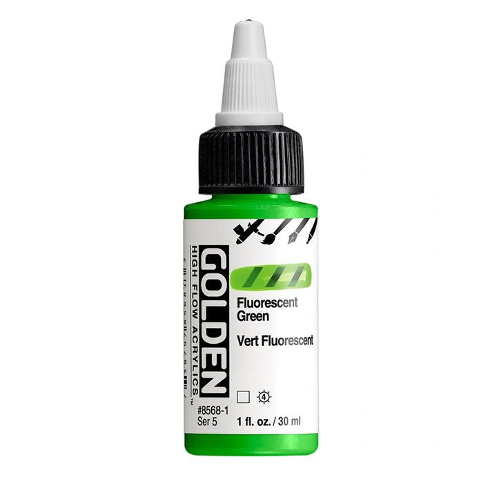 GOLDEN Fluorescentna akrilna barva z visokim pretokom 30 ml | Različni odtenki – pogled 7