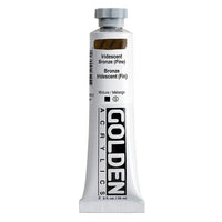 GOLDEN Heavy Body Iridescent Acrylic Paint | Različne barve – pogled 2