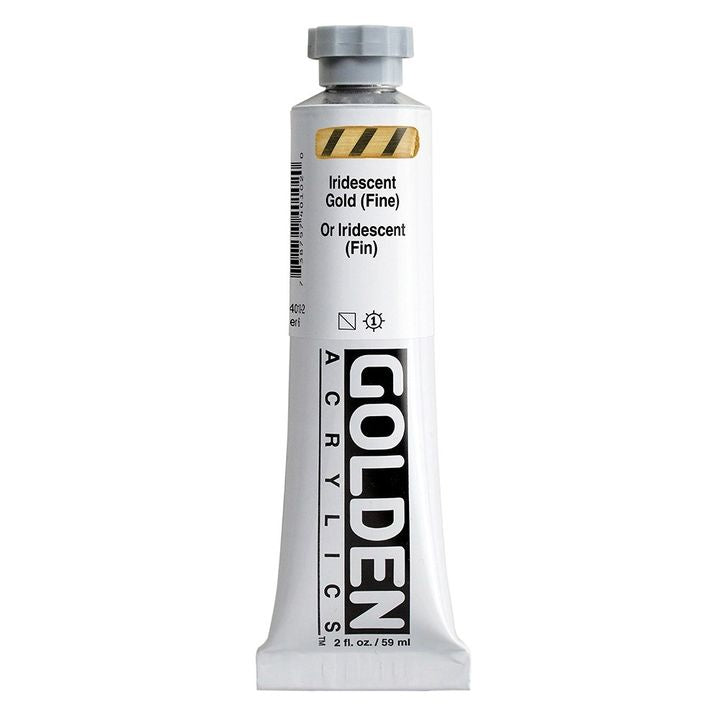 GOLDEN Heavy Body Iridescent Acrylic Paint | Različne barve – pogled 5