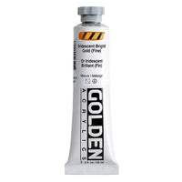 GOLDEN Heavy Body Iridescent Acrylic Paint | Različne barve – pogled 6
