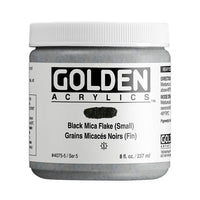 GOLDEN Heavy Body Mica Flake Akrilna barva | Različne barve – pogled 2