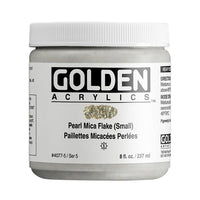 GOLDEN Heavy Body Mica Flake Akrilna barva | Različne barve – pogled 4