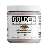 GOLDEN Heavy Body Mica Flake Akrilna barva | Različne barve – pogled 5