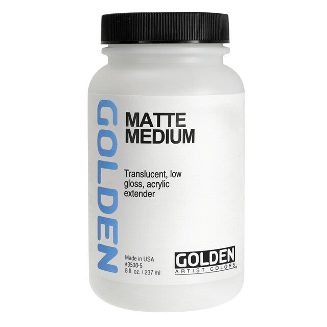 GOLDEN Matte Medium tekoči mat akrilni medij
