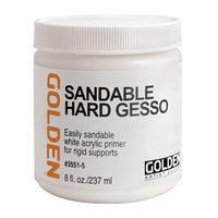 GOLDEN Sandable Hard Gesso bel akrilni brusni gesso