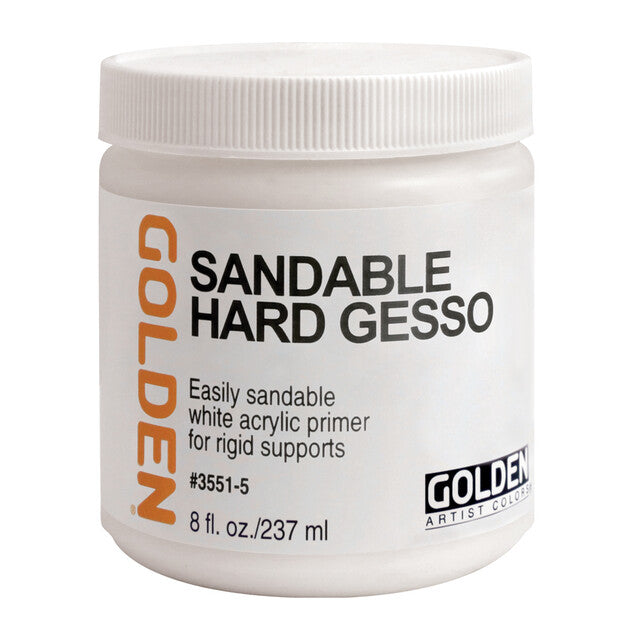 GOLDEN Sandable Hard Gesso bel akrilni brusni gesso
