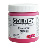 GOLDEN Težka fluorescenčna akrilna barva | Različne barve – pogled 4