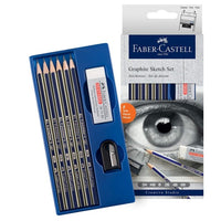 Grafitni komplet za skiciranje Faber-Castell - 8 kosov