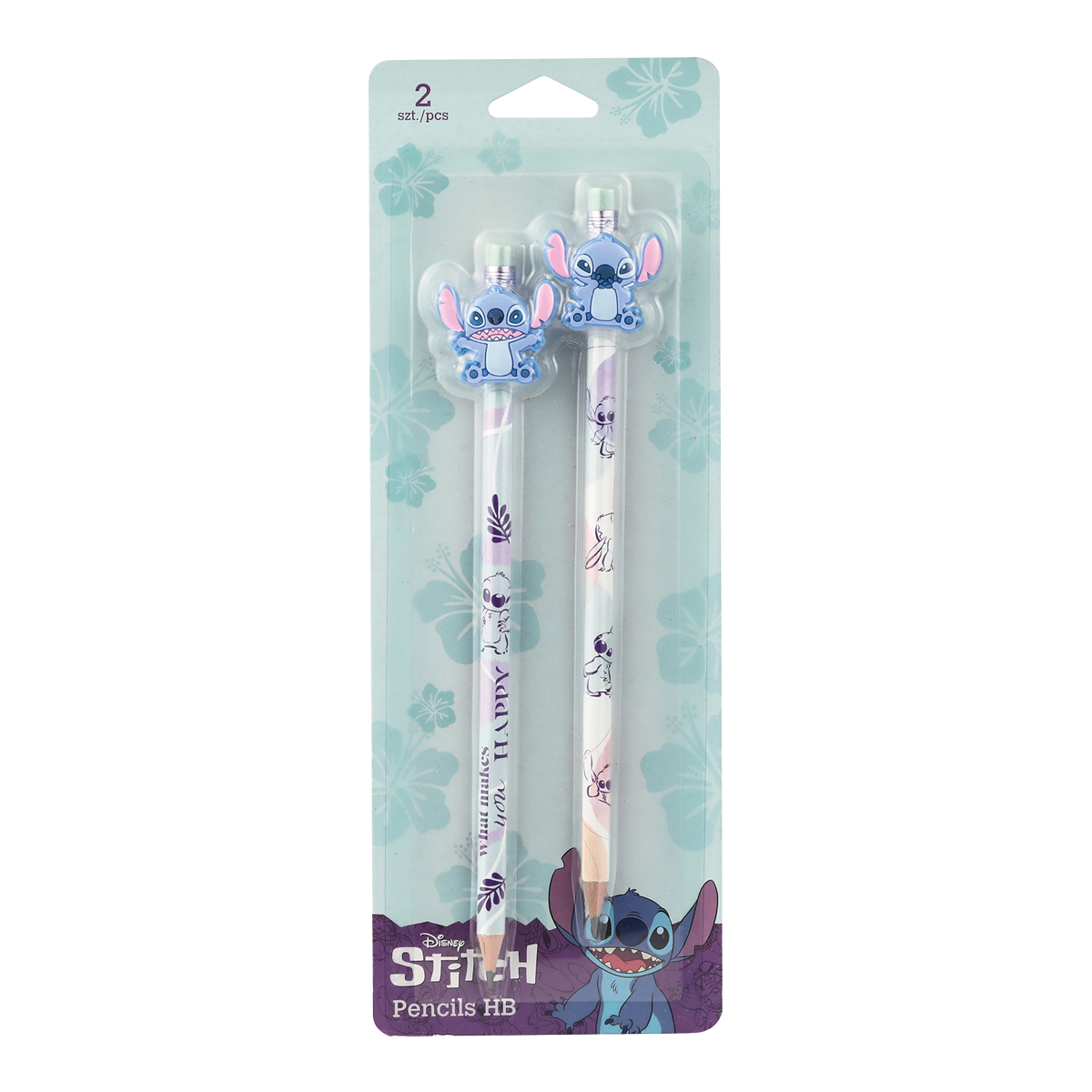 Grafitni svinčnik Colorino Stitch Pastel 2 z radirko