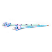 Grafitni svinčnik Colorino Stitch Pastel z belo radirko